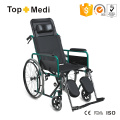 Cheapest Price Lightweight Portable Reclining Wheelchair for Elder